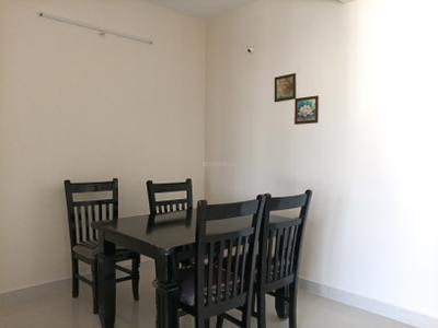 Dining Area Image of 690 Sq.ft 1 BHK Apartment / Flat for rent in Doddanekundi Bengaluru for Rs. 35000