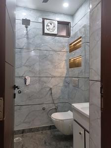 Bedroom Three Image of 1450 Sq.ft 4 BHK Builder Floor for sale in Shakurpur New Delhi for Rs. 17500000