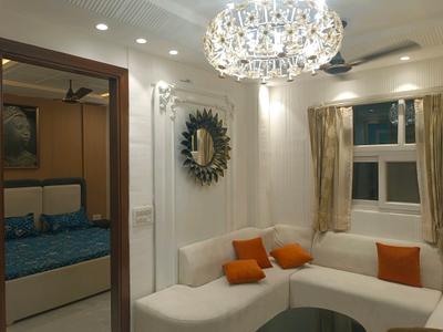 Living Room Image of 540 Sq.ft 2 BHK Builder Floor for sale in Dwarka Mor New Delhi for Rs. 4350000