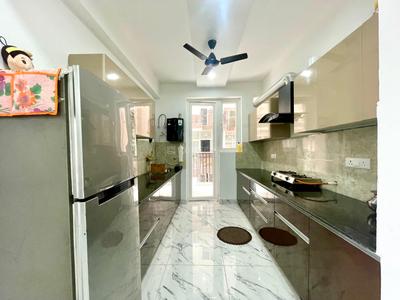 Kitchen Image of 1550 Sq.ft 3 BHK Apartment / Flat for sale in Peer Muchalla Zirakpur for Rs. 11000000