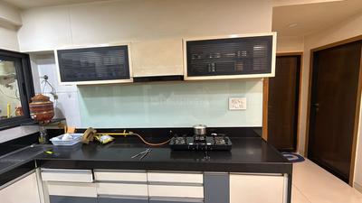 Kitchen Image of 2520 Sq.ft 4 BHK Apartment / Flat for sale in Sambhav Stavan Paradise, Jodhpur Ahmedabad for Rs. 19000000