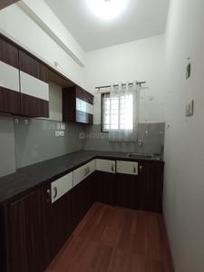 Kitchen Image of 680 Sq.ft 1 BHK Apartment / Flat for rent in Mahalakshmi Nagar Indore for Rs. 19999