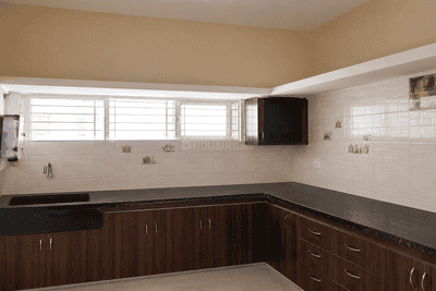 Kitchen Image of 1005 Sq.ft 2 BHK Independent House for rent in HBR Layout Bengaluru for Rs. 26000