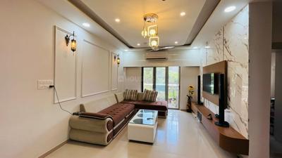 Hall Image of 1100 Sq.ft 2 BHK Apartment / Flat for rent in Adani Aster Phase 1, Vaishno Devi Circle Ahmedabad for Rs. 24000