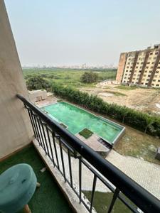 Balcony Image of 480 Sq.ft 1 RK Apartment / Flat for rent in Beetle Orchid, Knowledge Park 3 Greater Noida for Rs. 19000