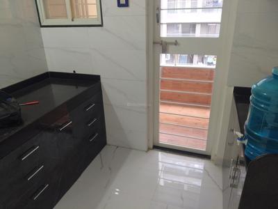 Kitchen Image of 850 Sq.ft 2 BHK Apartment / Flat for rent in Maithili Square, Kiwale Pune for Rs. 18000