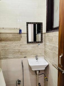 Bathroom Image of 500 Sq.ft 1 RK Builder Floor for rent in Big Block South City 2, Sector 49 Gurgaon for Rs. 15499