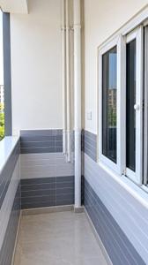 Balcony Image of 650 Sq.ft 1 BHK Apartment / Flat for rent in Kondapur Hyderabad for Rs. 25000