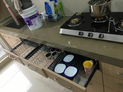 Kitchen Image of 920 Sq.ft 2 BHK Apartment / Flat for rent in Dosti Imperia, Thane West Thane for Rs. 55000