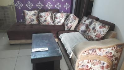 Living Room Image of 550 Sq.ft 1 BHK Apartment / Flat for rent in Star Realcon The Essentia, Milakpur Goojar Bhiwadi for Rs. 13500