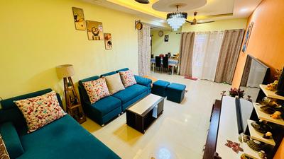 Living Room Image of 1350 Sq.ft 3 BHK Apartment / Flat for sale in Shiva Whispering Woods, Bawadiya Kalan Bhopal for Rs. 5500000