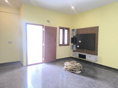 Living Room Image of 600 Sq.ft 1 BHK Builder Floor for rent in Bangalore City Municipal Corporation Layout Bengaluru for Rs. 12500