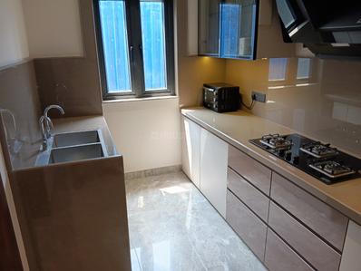 Kitchen Image of 1163 Sq.ft 3 BHK Apartment / Flat for sale in Bhawani Paraiso, New Town Kolkata for Rs. 15500000