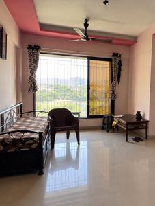 Living Room Image of 500 Sq.ft 1 BHK Apartment / Flat for rent in Rajhans Kshitij Iris Wing E F G, Vasai West Vasai for Rs. 20000
