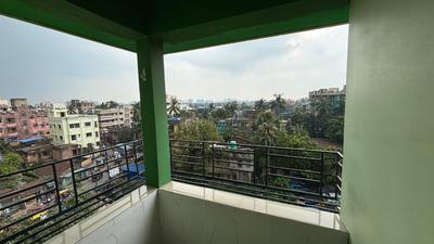Balcony Image of 900 Sq.ft 2 BHK Apartment / Flat for sale in Baguiati Kolkata for Rs. 4100000