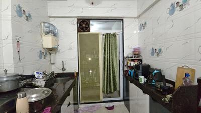 Kitchen Image of 600 Sq.ft 1 BHK Apartment / Flat for sale in Kalwa Thane for Rs. 8200000