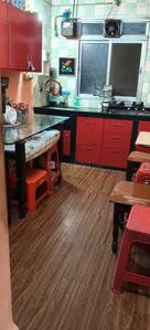 Kitchen Image of 550 Sq.ft 1 BHK Apartment / Flat for sale in Santacruz East Mumbai for Rs. 14000000