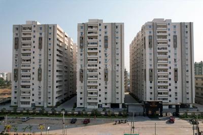 Image of 1270 Sq.ft 2 BHK Apartment / Flat for sale in Vazhraa Prathik Phase II, Nizampet, Hyderabad for Rs. 9900000