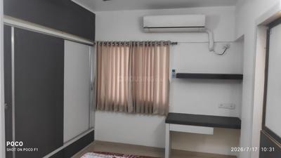 Bedroom Image of 1350 Sq.ft 3 BHK Apartment / Flat for rent in Chhani Vadodara for Rs. 40000