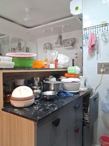 Kitchen Image of 540 Sq.ft 1 RK Builder Floor for rent in Patel Nagar New Delhi for Rs. 19500