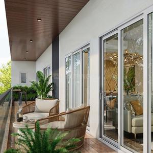 Balcony Image of 1260 Sq.ft 2 BHK Apartment / Flat for sale in Godrej Zenith, Sector 89 Gurgaon for Rs. 23500000