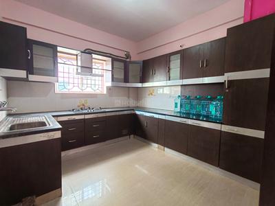 Kitchen Image of 1470 Sq.ft 3 BHK Apartment / Flat for rent in VM Serenity, Horamavu Bengaluru for Rs. 34000