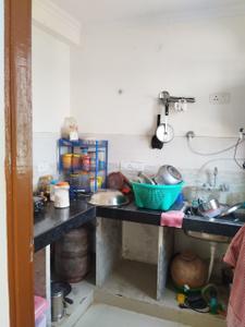 Kitchen Image of 780 Sq.ft 2 BHK Apartment / Flat for rent in Veritas Azuro, Karolan Ka Barh Jaipur for Rs. 13000