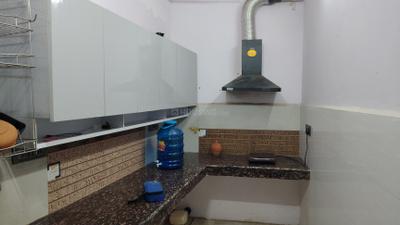 Kitchen Image of 450 Sq.ft 1 BHK Independent House for rent in Nawada New Delhi for Rs. 8500