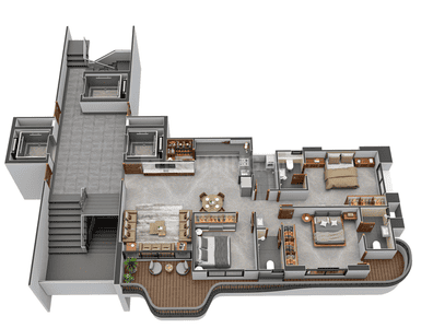 Image of 1881 Sq.ft 3 BHK Apartment / Flat for sale in Veer Swastik Sky, Pal Gam, Surat for Rs. 8500000