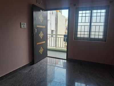 Bedroom Image of 500 Sq.ft 1 BHK Builder Floor for rent in HBR Layout Bengaluru for Rs. 12000