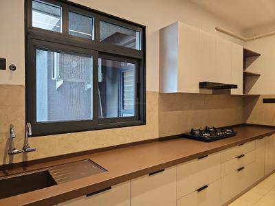 Kitchen Image of 1430 Sq.ft 3 BHK Apartment / Flat for sale in Mantra Mirari, Mundhwa Pune for Rs. 18200000