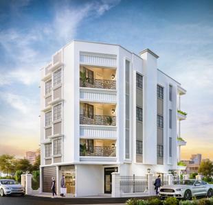Brochure Image of 736 Sq.ft 2 BHK Apartment / Flat for sale in Paschim Barisha Kolkata for Rs. 2944000