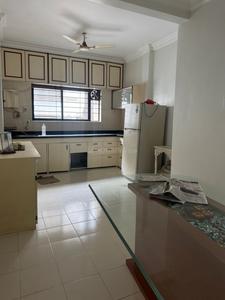 Kitchen Image of 1500 Sq.ft 3 BHK Apartment / Flat for rent in Govind Nagar Nashik for Rs. 30000