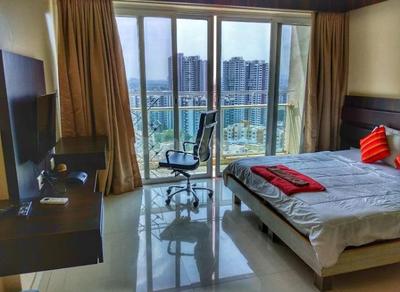 Bedroom Image of 570 Sq.ft 1 BHK Apartment / Flat for sale in Amanora Neo Towers, Hadapsar Pune for Rs. 8700000