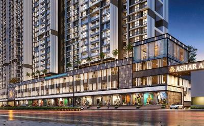 Image of 600 Sq.ft 2 BHK Apartment / Flat for sale in Dosti West County, Thane West, Thane for Rs. 10500000