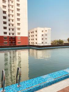 Balcony Image of 1540 Sq.ft 3 BHK Apartment / Flat for sale in Bengal Swan Court, New Town Kolkata for Rs. 12300000