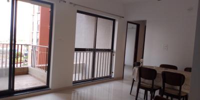 Living Room Image of 800 Sq.ft 2 BHK Apartment / Flat for rent in Shapoorji Pallonji Joyville Sensorium, Maan Pune for Rs. 26000