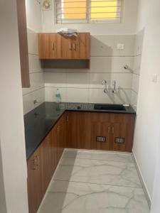 Kitchen Image of 600 Sq.ft 2 BHK Independent House for rent in Ramakrishnanagar Mysore for Rs. 10000