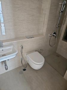 Common Bathroom Image of 1415 Sq.ft 3 BHK Apartment / Flat for sale in Adani Ten BKC, Bandra East Mumbai for Rs. 83300000