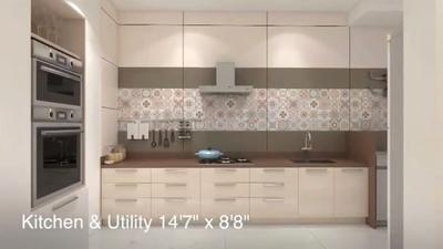 Kitchen Image of 1602 Sq.ft 3 BHK Apartment / Flat for sale in Magarpatta Nova Residency Wing A To B, Mundhwa Pune for Rs. 16700000