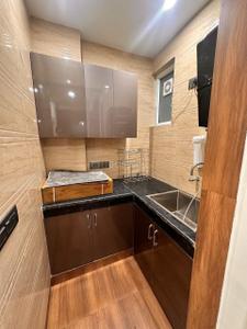 Kitchen Image of 500 Sq.ft 1 RK Independent House for rent in Sector 56 Gurgaon for Rs. 25000