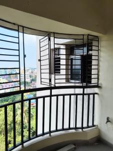 Balcony Image of 1300 Sq.ft 3 BHK Apartment / Flat for rent in BGA Sparklin Residential, Benachity Durgapur for Rs. 19000