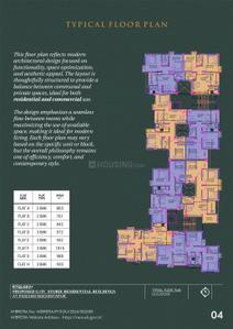 Brochure Image of 1015 Sq.ft 3 BHK Apartment / Flat for sale in Boral Kolkata for Rs. 3704750