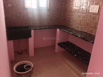 Kitchen Image of 500 Sq.ft 1 BHK Independent House for rent in K R Puram Bengaluru for Rs. 12000