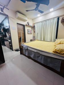 Bedroom Image of 510 Sq.ft 1 BHK Apartment / Flat for sale in Om Sai Agrima Apartment, Mulund East Mumbai for Rs. 9000000