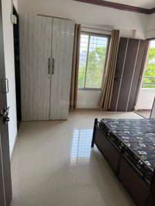 Bedroom Image of 850 Sq.ft 2 BHK Apartment / Flat for rent in KK Angels Building No 1, Rahatani Pune for Rs. 30000