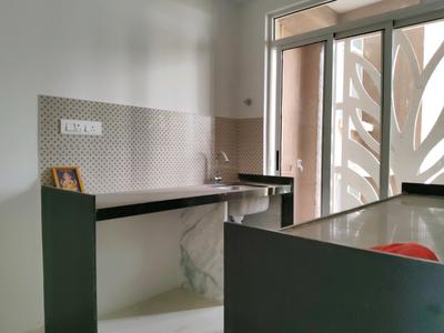 Kitchen Image of 857 Sq.ft 2 BHK Apartment / Flat for rent in Lodha Upper Thane Greenville A To I E1, Bhiwandi Thane for Rs. 17999