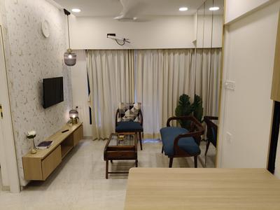 Living Room Image of 450 Sq.ft 1 BHK Apartment / Flat for sale in Mahakali Hills, Andheri East Mumbai for Rs. 8500000