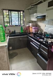 Kitchen Image of 560 Sq.ft 1 BHK Apartment / Flat for rent in Parmar Residency, Kondhwa Pune for Rs. 18000