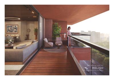 Balcony Image of 2700 Sq.ft 3 BHK Apartment / Flat for sale in Jagatpur Ahmedabad for Rs. 14580000